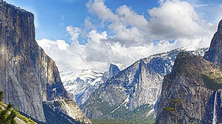 East entrance of Yosemite