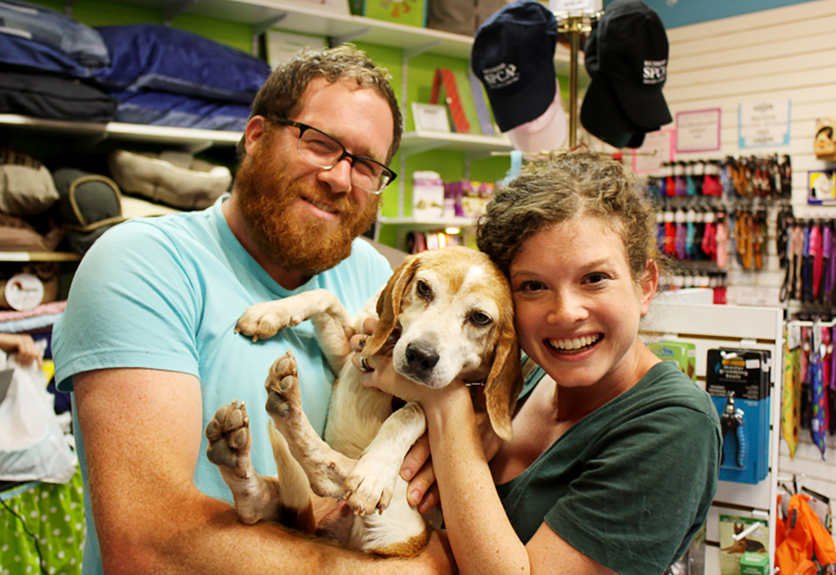 Happy 2014 adopters. Photo: Maddie's Fund