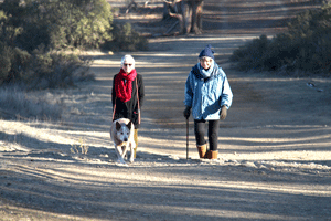 Hikers at Sorich Park