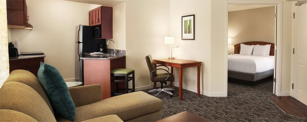 Hyatt House Pleasanton room