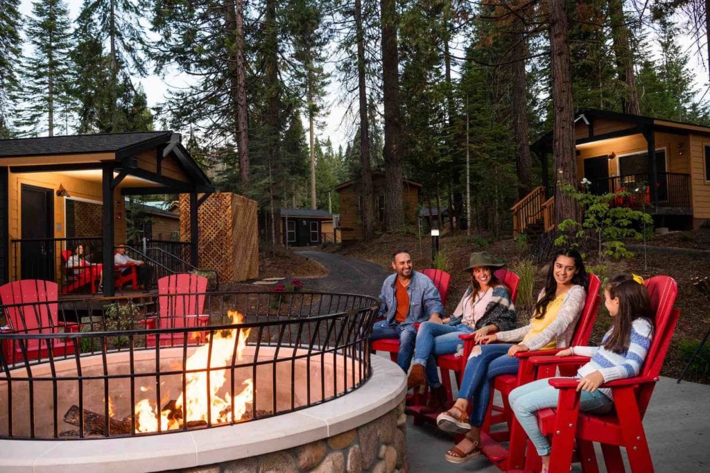 Tenaya Lodge firepit