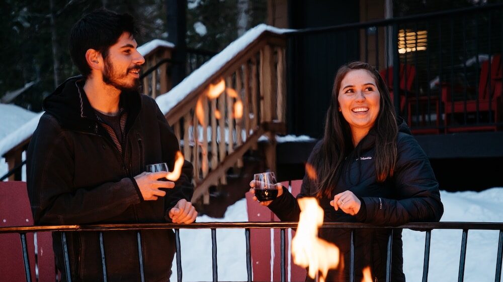 Couples at Tenaya lodge