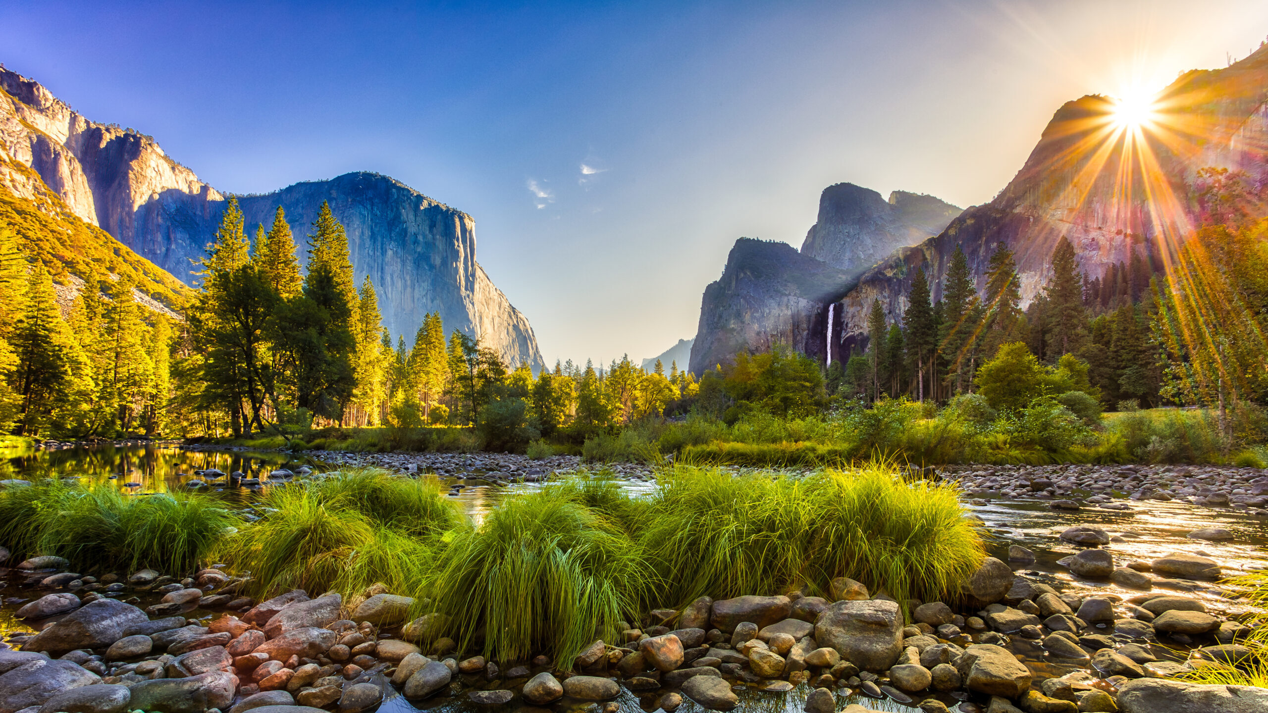 Sunrise on Yosemite Valley, Yosemite National Park, California